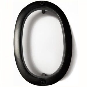 6 Inch Floating Mount Shadow House Address Number For Outside or Inside Number 0